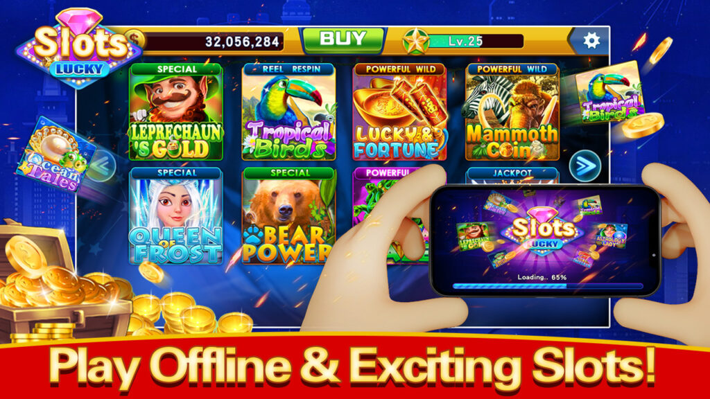 slot games that don't require internet